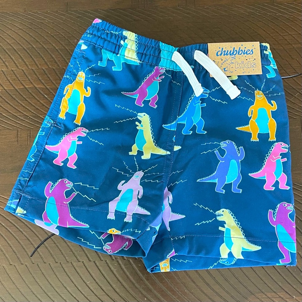 BRAND NEW!! Boys Chubbies Swim Trunks Size 18-24M
